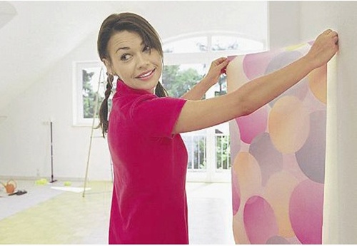 Как клеить стеклообои